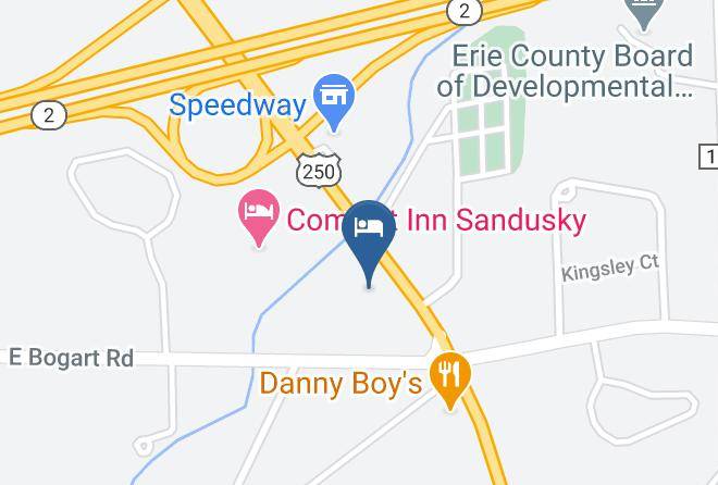 Erie - Best Western Plus Sandusky Hotel & Suites Maps