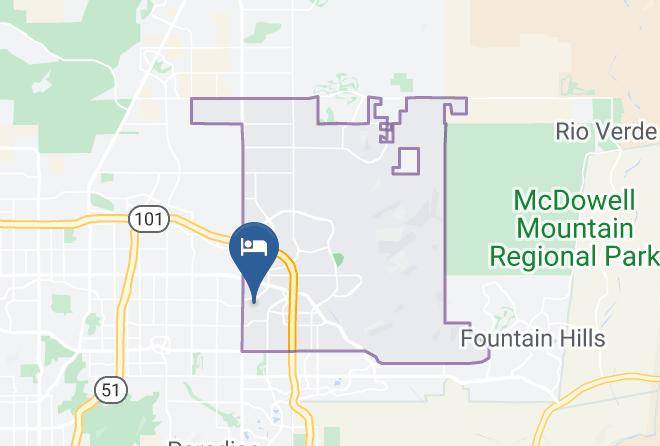 Maricopa - Best Western Plus Scottsdale Thunderbird Suites Maps