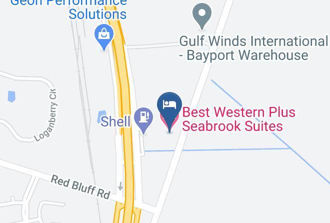 Harris - Best Western Plus Seabrook Suites Maps