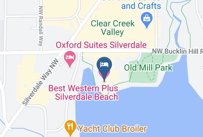 Kitsap - Best Western Plus Silverdale Beach Hotel Maps