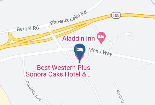 Tuolumne - Best Western Plus Sonora Oaks Hotel & Conference Center Maps
