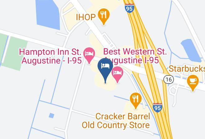 St Johns - Best Western Plus St Augustine I 95 Maps
