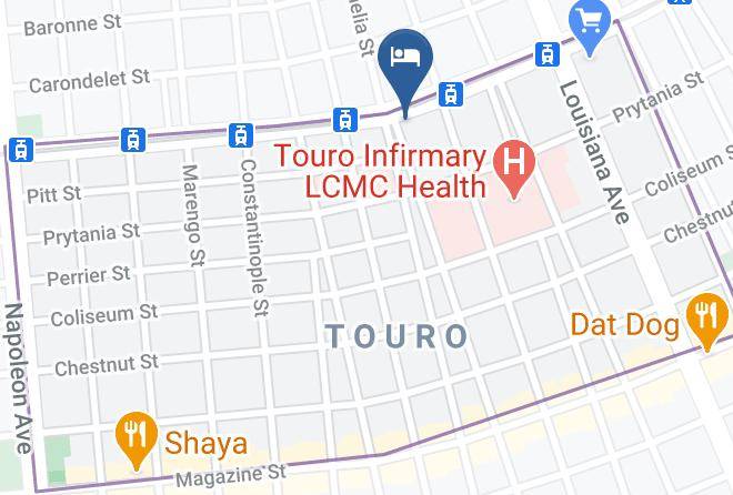 Orleans Par - St Charles Inn Maps