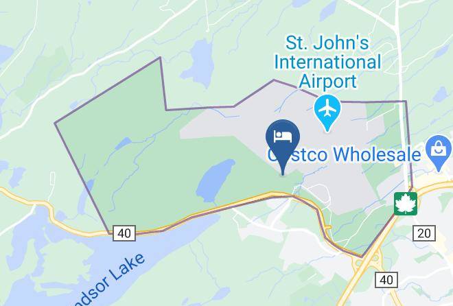 Best Western Plus St John's Airport Hotel And Suites Map