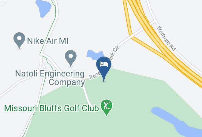 St Charles - Best Western Plus St Louis West Chesterfield Maps