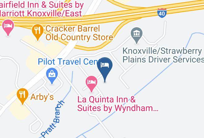 Knox - Best Western Plus Strawberry Inn & Suites Maps