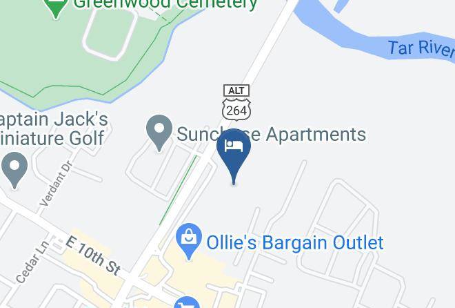 Best Western Plus Suites Greenville Map