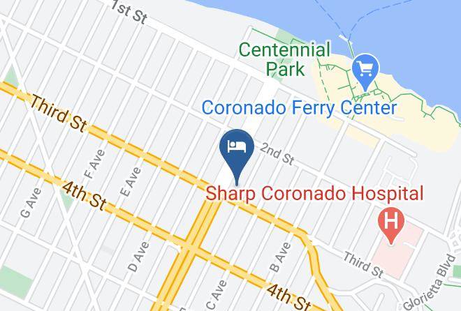 San Diego - Best Western Plus Suites Hotel Coronado Island Maps