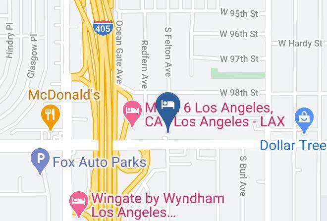Best Western Plus Suites Hotel Los Angeles Lax Airport Map