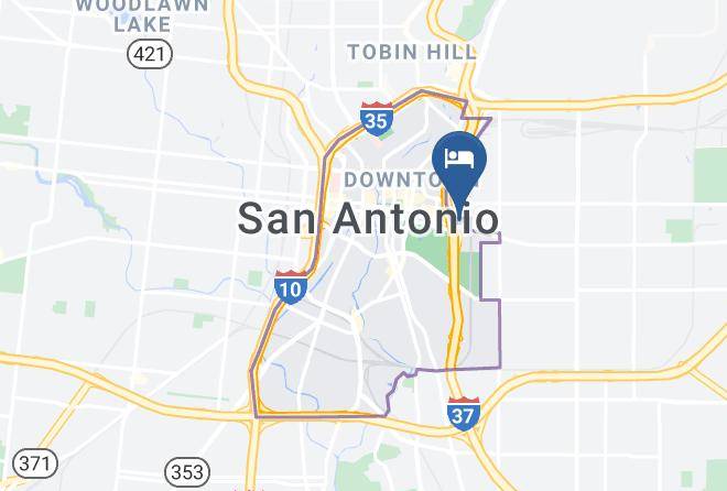 Bexar - Best Western Plus Sunset Suites Riverwalk Maps