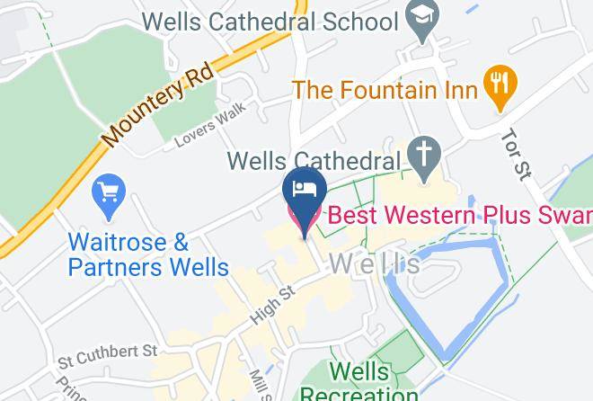 Somerset - Best Western Plus Swan Hotel Maps