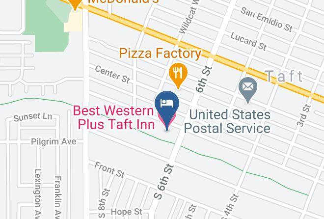 Kern - Best Western Plus Taft Inn Maps