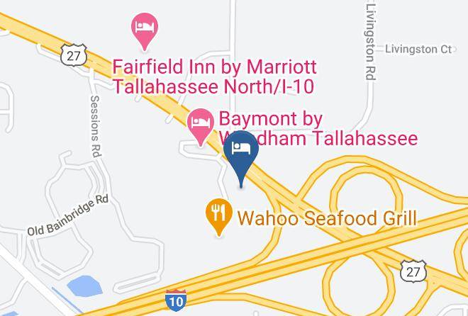 Leon - Best Western Plus Tallahassee North Hotel Maps