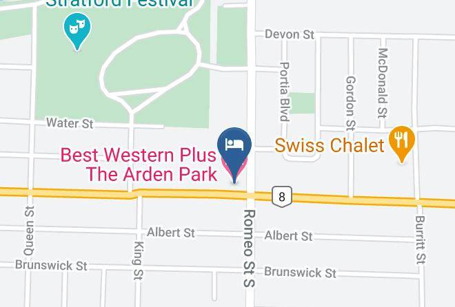 Perth - Best Western Plus The Arden Park Hotel Maps
