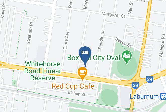 Whitehorse - Best Western Plus The Tudor Box Hill Maps
