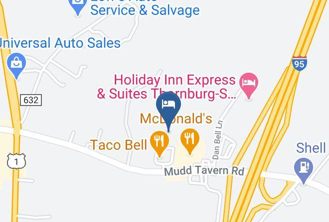 Spotsylvania - Best Western Plus Thornburg Inn & Suites Maps