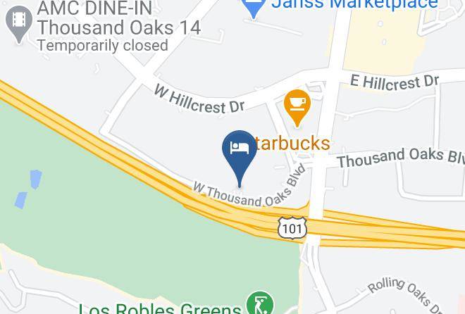 Ventura - Best Western Plus Thousand Oaks Inn Maps