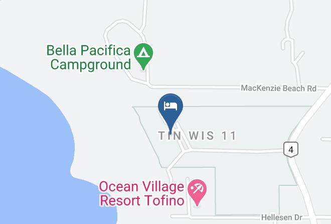 Alberni Clayoquot - Best Western Plus Tin Wis Resort Maps