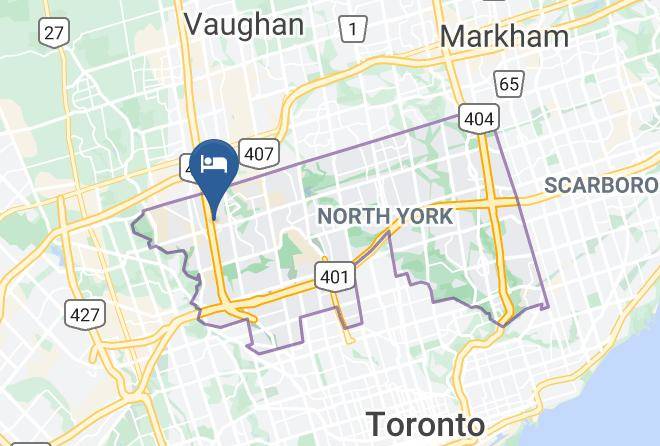 Toronto - Best Western Plus Toronto North York Hotel & Suites Maps