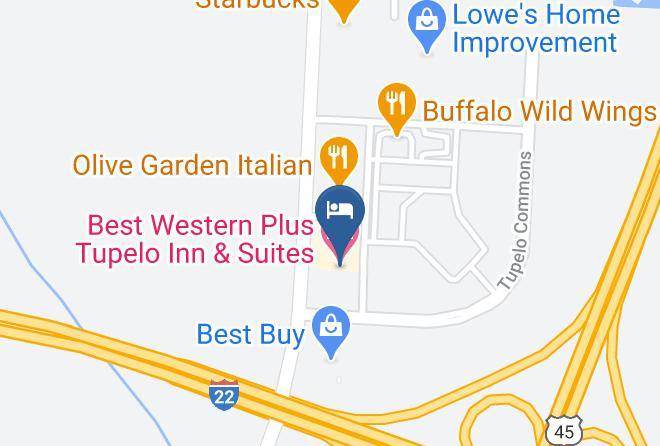 Lee - Best Western Plus Tupelo Inn & Suites Maps