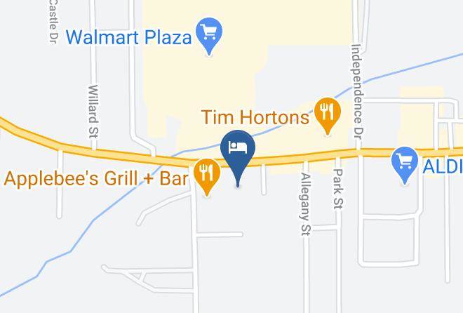Cattaraugus - Best Western Plus University Inn Maps