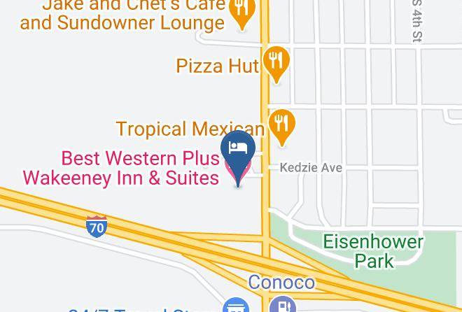 Trego - Best Western Plus Wakeeney Inn & Suites Maps