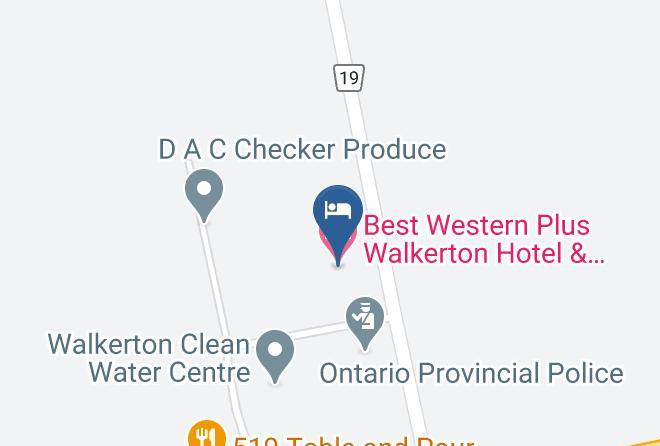 Bruce - Best Western Plus Walkerton Hotel & Conference Centre Maps
