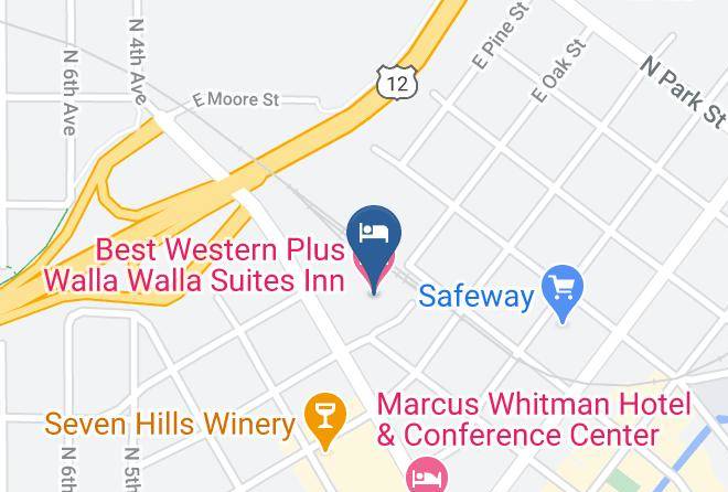 Walla Walla - Best Western Plus Walla Walla Suites Inn Maps