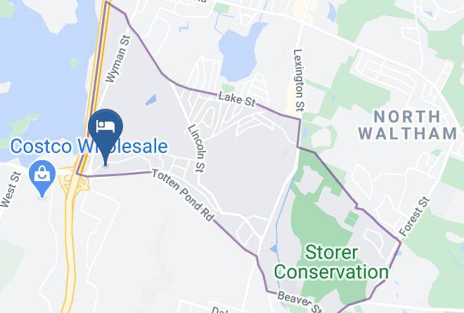 Middlesex - Best Western Plus Waltham Boston Maps