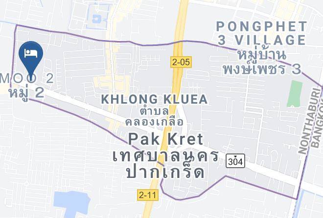 Amphoe Pak Kret - Best Western Plus Wanda Grand Maps
