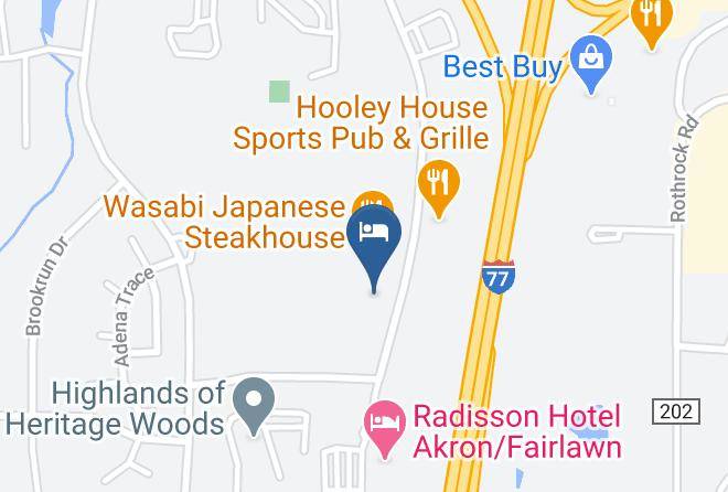 Summit - Best Western Plus West Akron Inn & Suites Maps
