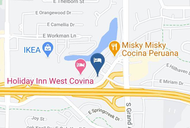 Los Angeles - Best Western Plus West Covina Inn Maps