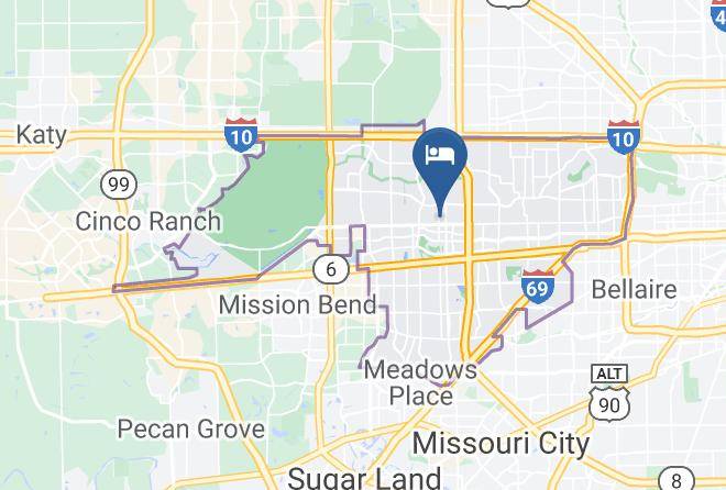Best Western Plus Westheimer Westchase Inn & Suites Map
