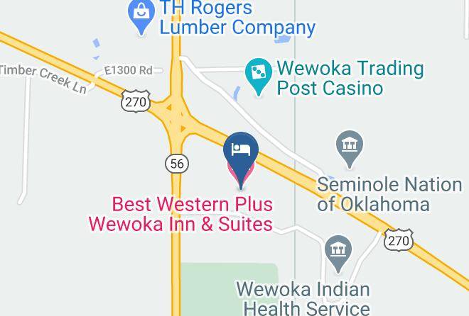 Seminole - Best Western Plus Wewoka Inn & Suites Maps