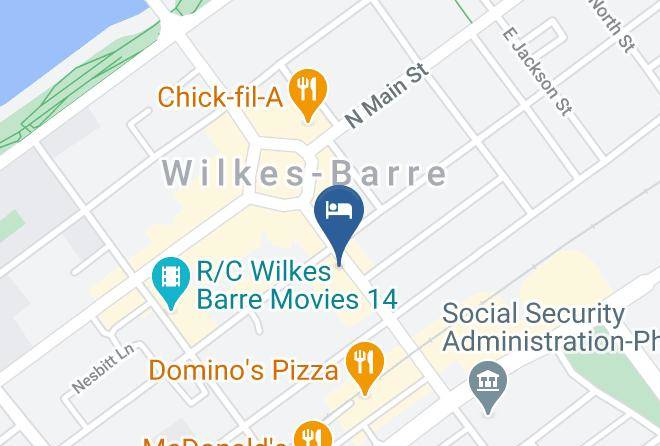 Luzerne - Best Western Plus Wilkes Barre Center City Maps