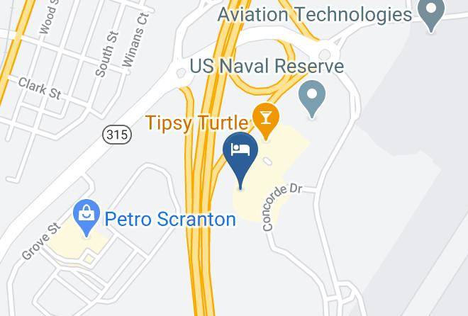 Luzerne - Best Western Plus Wilkes Barre Scranton Airport Hotel Maps