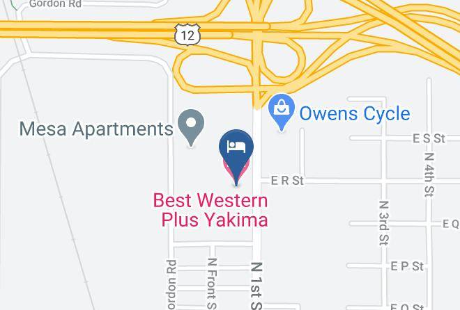 Yakima - Best Western Plus Yakima Hotel Maps
