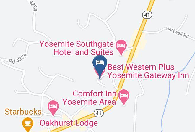 Madera - Best Western Plus Yosemite Gateway Inn Maps