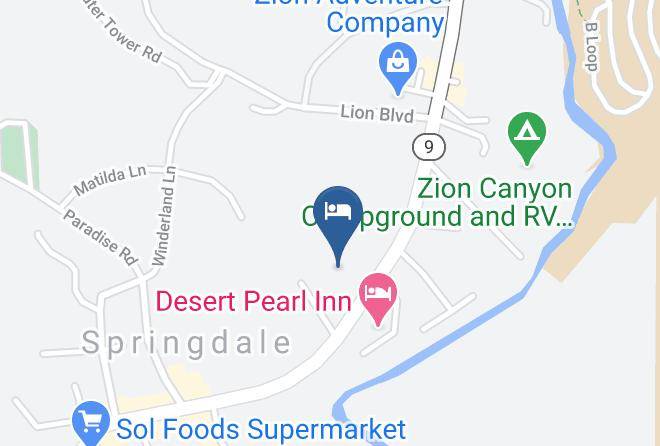 Washington - Best Western Plus Zion Canyon Inn & Suites Maps