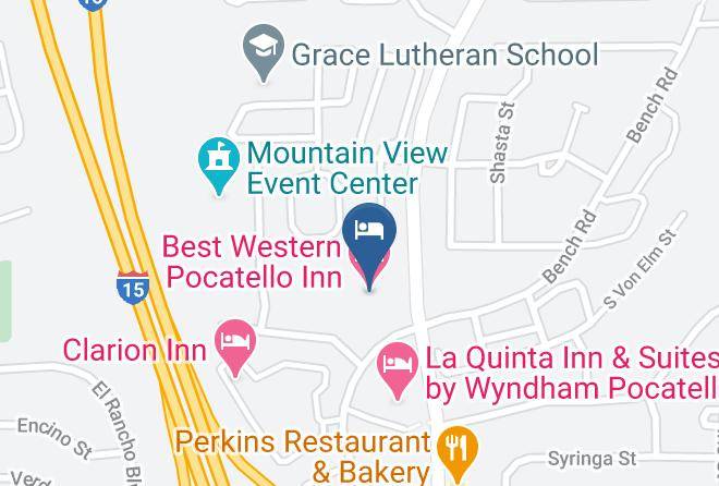 Bannock - Best Western Pocatello Inn Maps