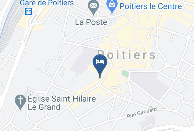 Vienne - Best Western Poitiers Centre Le Grand Hotel Maps