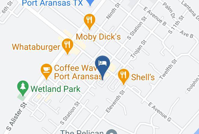 Nueces - Best Western Port Aransas Maps
