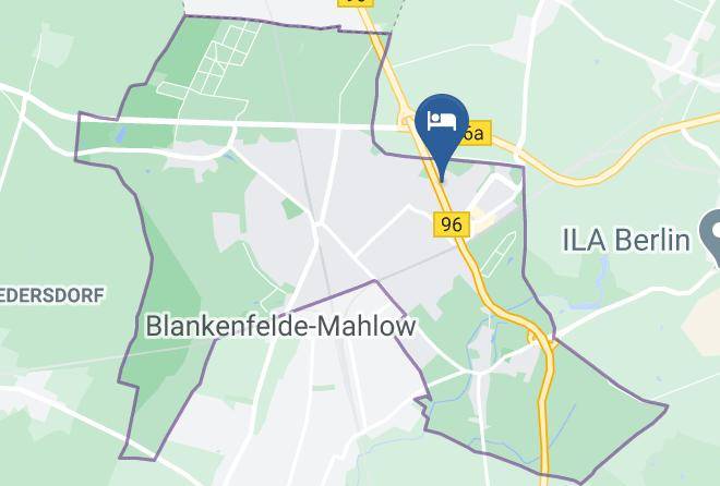 Best Western Premier Airporthotel Fontane Berlin Map