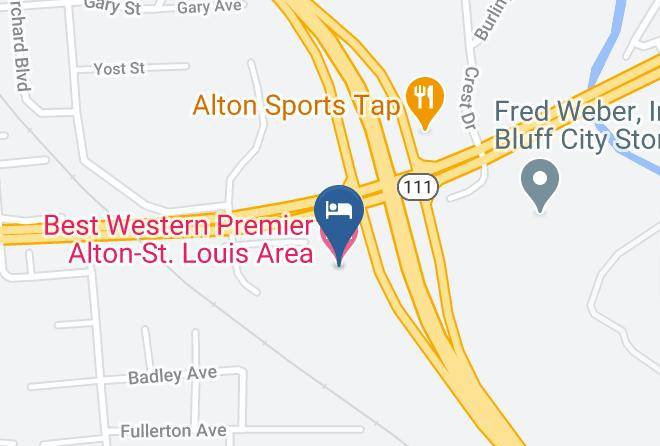 Madison - Best Western Premier Alton St Louis Area Hotel Maps