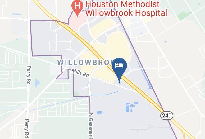 Harris - Best Western Premier Ashton Suites Willowbrook Maps