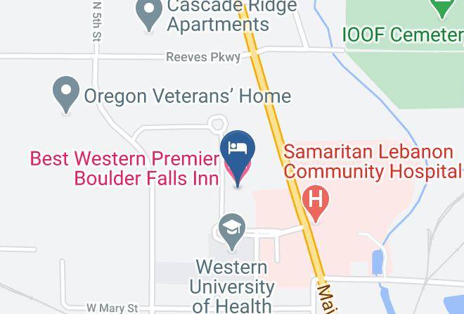 Linn - Best Western Premier Boulder Falls Inn Maps