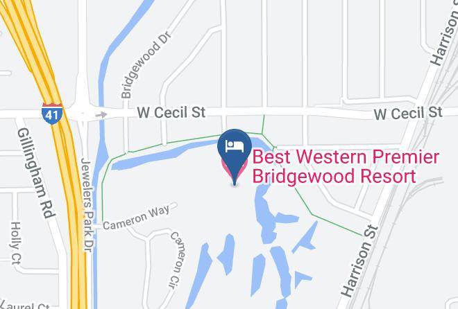 Winnebago - Best Western Premier Bridgewood Resort Hotel Maps