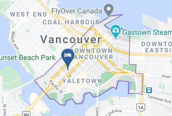 Greater Vancouver - Best Western Premier Chateau Granville Hotel & Suites & Conf Centre Maps