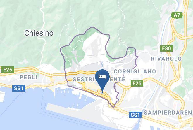 Genoa - Best Western Premier Chc Airport Maps