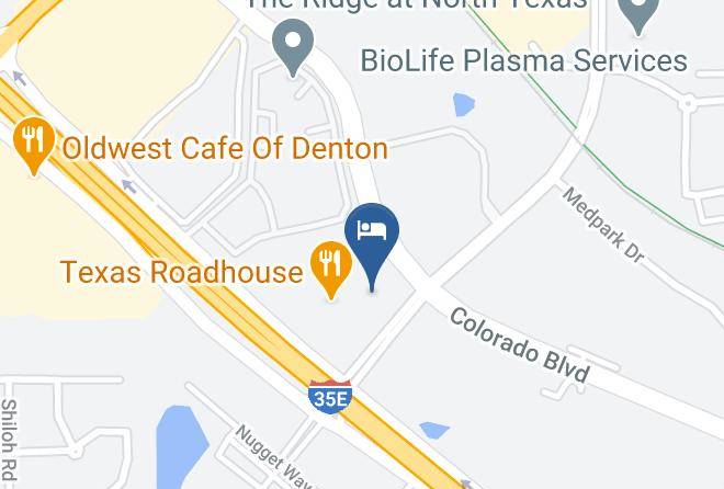 Denton - Best Western Premier Crown Chase Inn & Suites Maps